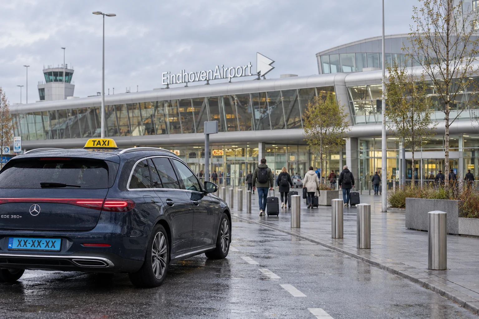 Taxi bij Eindhoven Airport voor taxi boekhouder Eindhoven